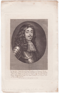 antique portrait from Pepys Diary